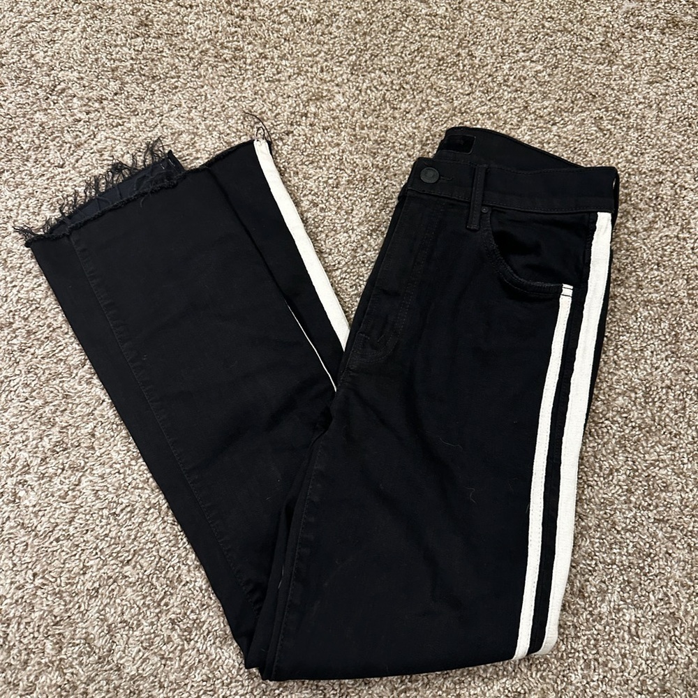 Mother insider crop jeans black size 26